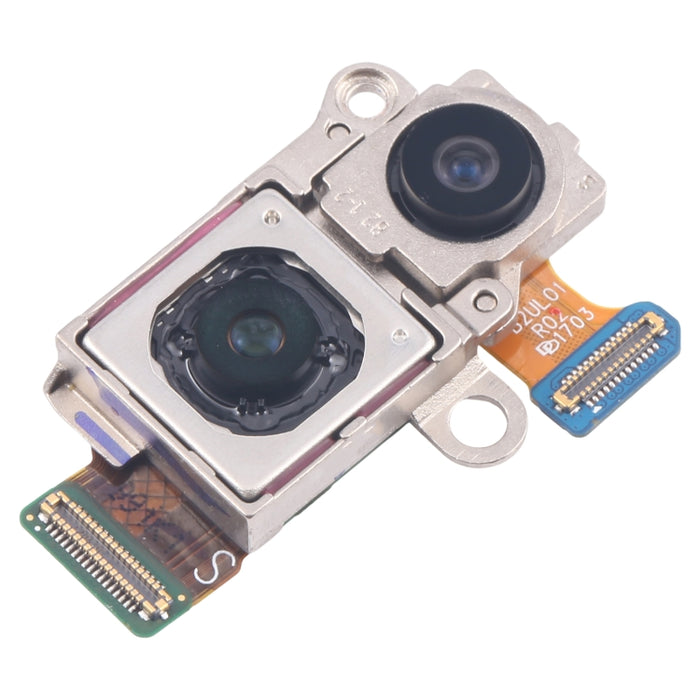 Conjunto de cámara original (cámara trasera y gran angular) para Samsung Galaxy Z Flip3 5G SM-F711B