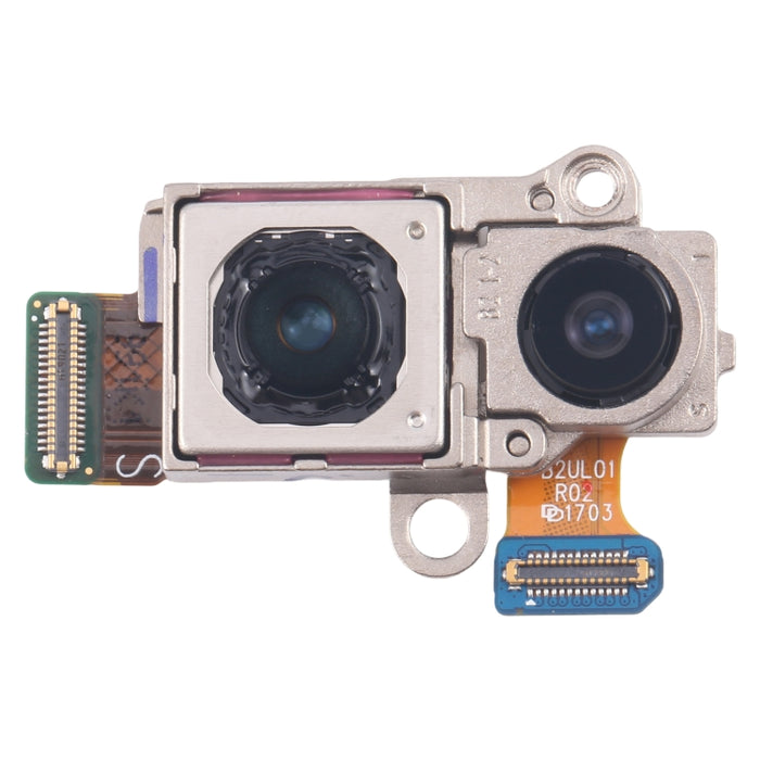 Conjunto de cámara original (cámara trasera y gran angular) para Samsung Galaxy Z Flip3 5G SM-F711B