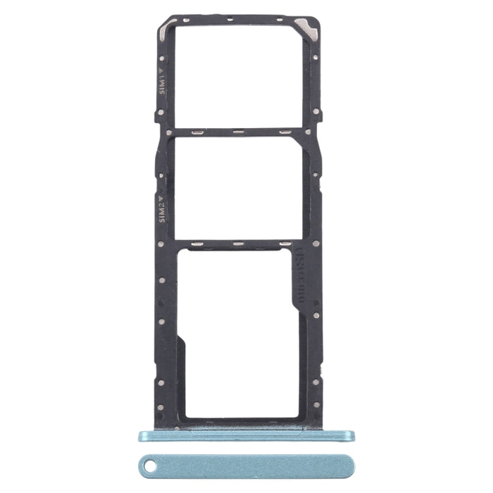 Para Samsung Galaxy A06 SM-A065F Bandeja de tarjeta SIM original + Bandeja de tarjeta SIM + Bandeja de tarjeta Micro SD