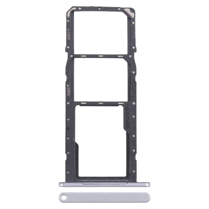 Para Samsung Galaxy A06 SM-A065F Bandeja de tarjeta SIM original + Bandeja de tarjeta SIM + Bandeja de tarjeta Micro SD