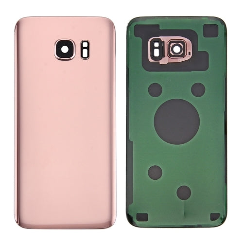 Tapa trasera de batería original con tapa para lente de cámara para Samsung Galaxy S7 SM-G930F