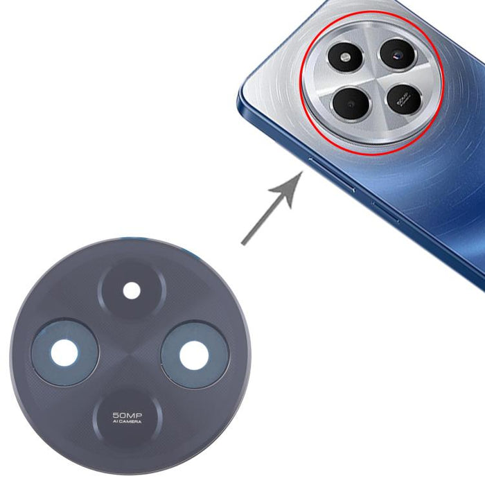 Cubierta de lente de cámara trasera original para Xiaomi Redmi 14C 4G, For Xiaomi Redmi 14C 4G (Original)