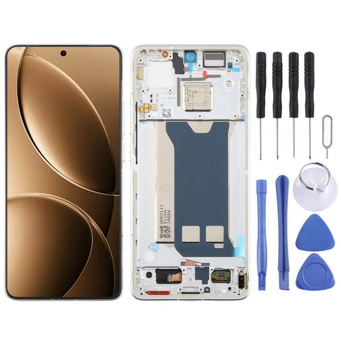 For Xiaomi Redmi K80 AMOLED Original LCD Screen Digitizer Full Assembly with Frame, For OPPO Find X8 (Original)