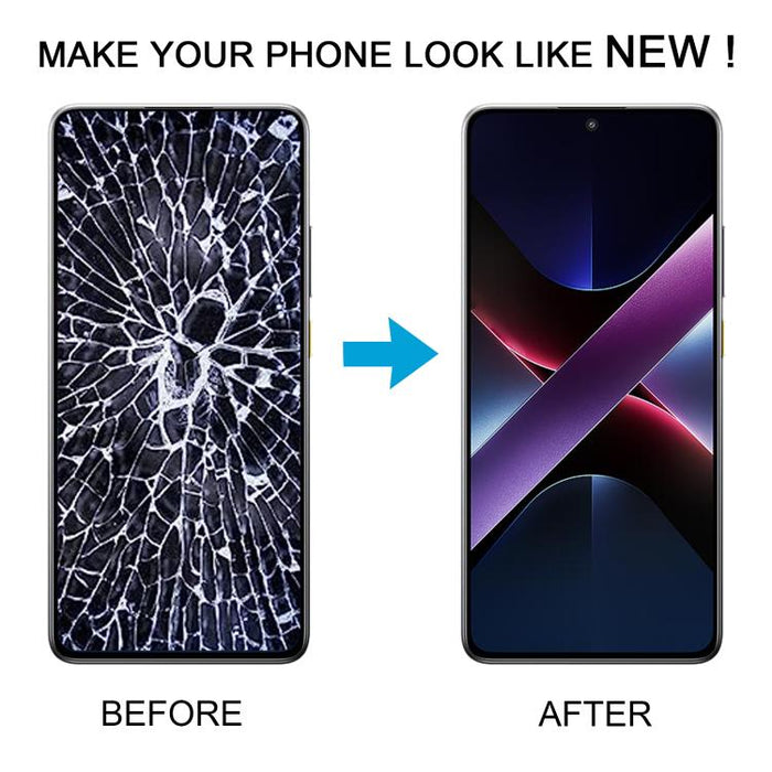 For Xiaomi Poco X7 Pro AMOLED Original LCD Screen Digitizer Full Assembly with Frame, For Xiaomi Poco X7 Pro(Original)