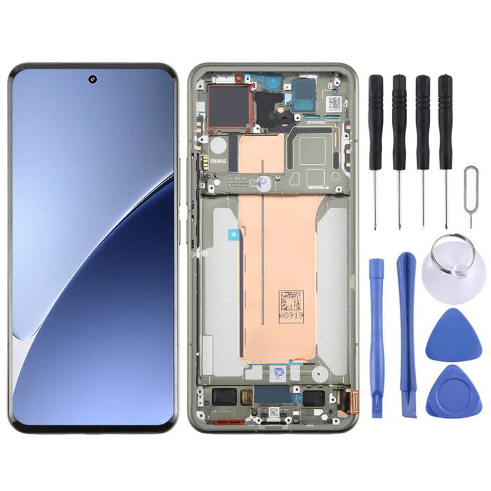 For Xiaomi 15 Pro AMOLED Original LCD Screen Digitizer Full Assembly with Frame, For Xiaomi 15 Pro(Original)