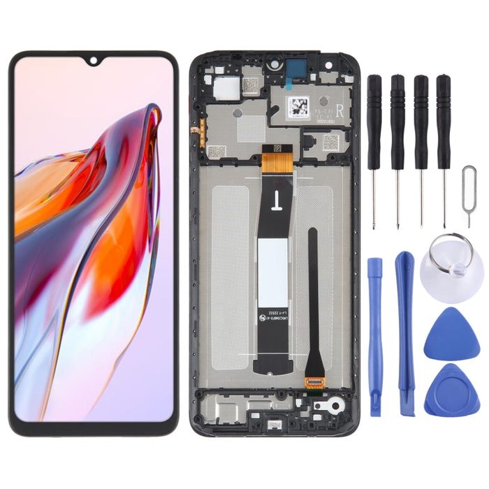 Para Xiaomi Poco C55 OEM Pantalla LCD Digitalizador Asamblea completa con marco, For Xiaomi Poco C55