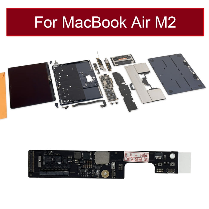 Placa de conector táctil de teclado 820-02862-03/A para MacBook Air M2 13 2022 A2681