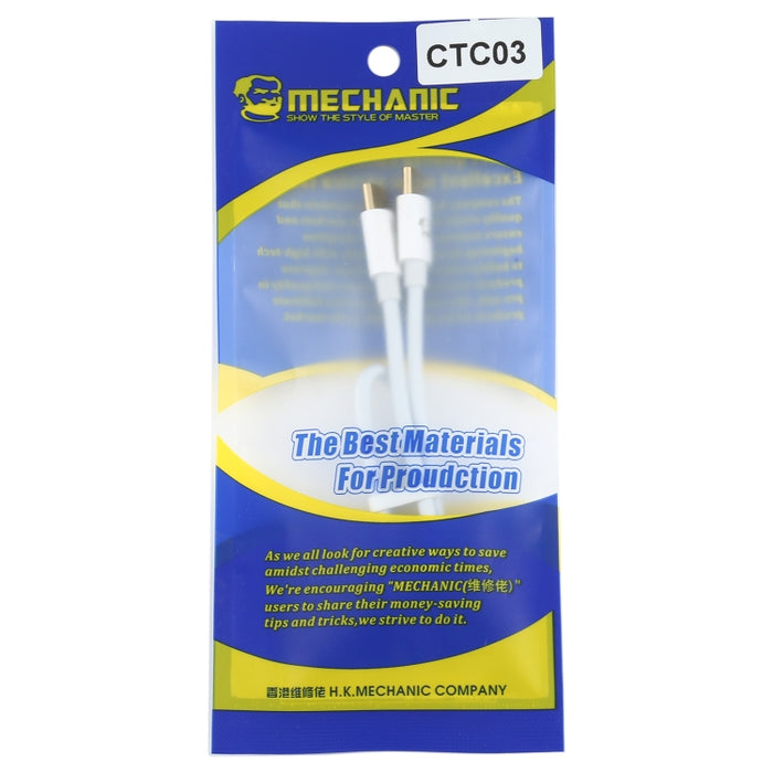 Cable relámpago USB del cable de datos de transmisión de velocidad máxima del relámpago MECÁNICO para tipo-c a tipo-c