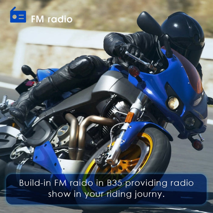 Casco de motocicleta Auriculares Bluetooth 4.2 de baja potencia