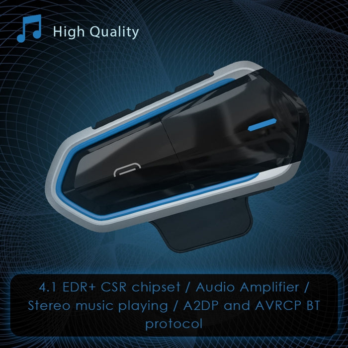 Casco de motocicleta Auriculares Bluetooth 4.2 de baja potencia