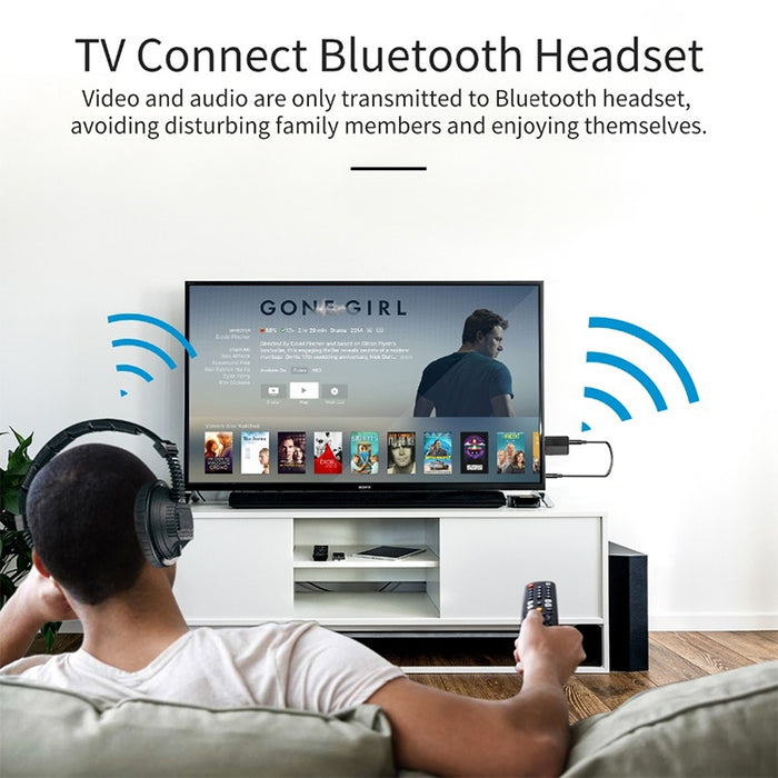 Receptor de Audio Bluetooth5.0 Adaptador Bluetooth USB Transmisor Bluetooth Compatible con Win8/10