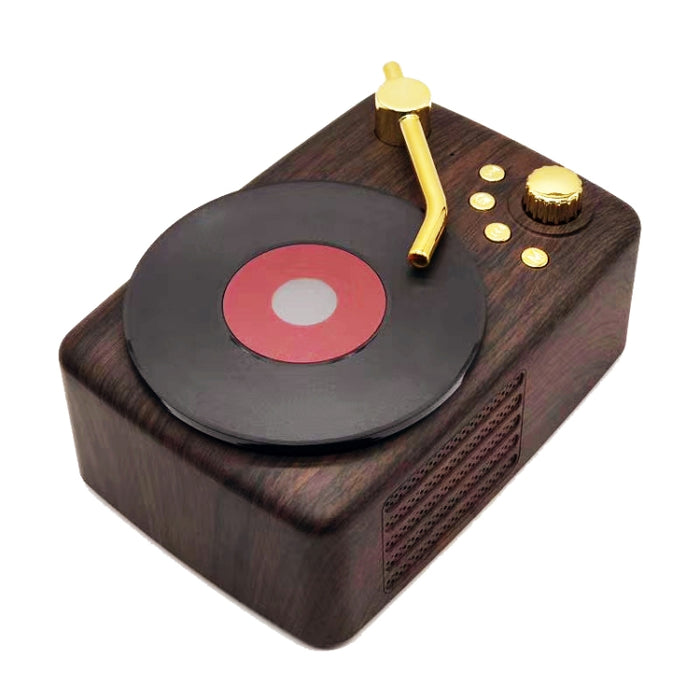 Altavoz Bluetooth de estilo retro, antena receptora de FM de alta sensibilidad incorporada, viaje a largo plazo