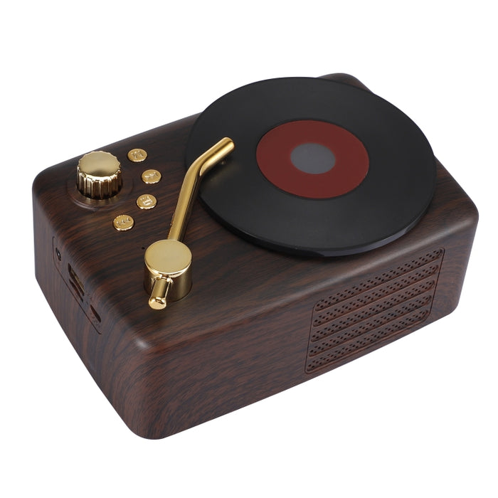 Altavoz Bluetooth de estilo retro, antena receptora de FM de alta sensibilidad incorporada, viaje a largo plazo