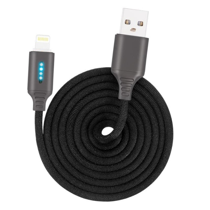 Línea de carga de apagado automático inteligente para aleación de zinc para línea de datos luminosos de Apple Running Lamp, black, white, glod, rose gold