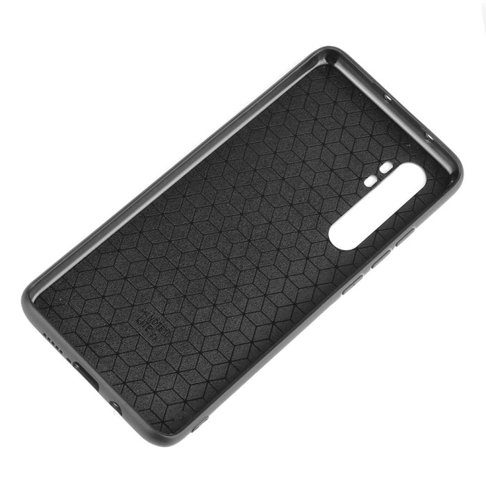 Para Xiaomi Mi Note 10 Lite Patrón de vaca de costura a prueba de golpes Piel PC + PU + Funda de TPU, For Xiaomi Mi Note 10 Lite