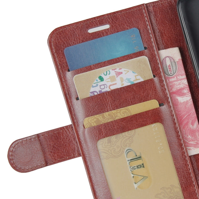 Para Xiaomi Redmi Note 9/10X 4G R64 Textura Funda protectora con tapa horizontal única con soporte y ranuras para tarjetas y billetera y marco de fotos, For Redmi Note 9 4G