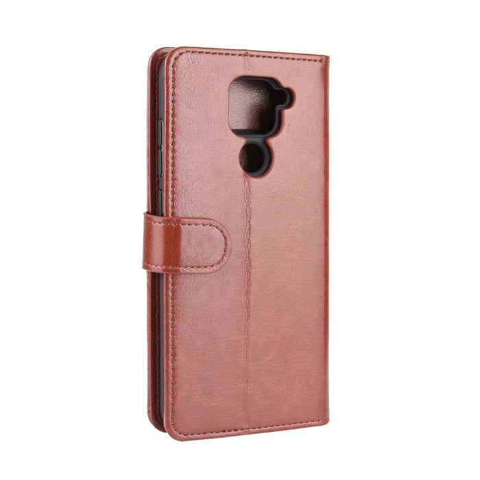 Para Xiaomi Redmi Note 9/10X 4G R64 Textura Funda protectora con tapa horizontal única con soporte y ranuras para tarjetas y billetera y marco de fotos, For Redmi Note 9 4G
