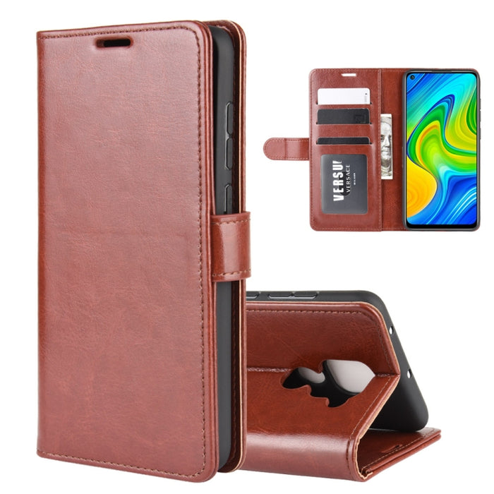 Para Xiaomi Redmi Note 9/10X 4G R64 Textura Funda protectora con tapa horizontal única con soporte y ranuras para tarjetas y billetera y marco de fotos, For Redmi Note 9 4G