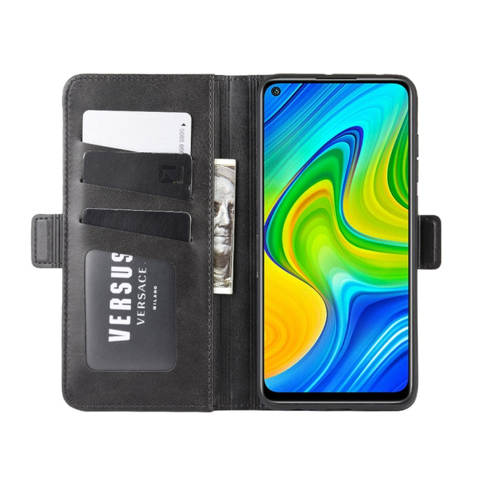 Para Xiaomi Redmi Note 9/10X 4G Funda de cuero con tapa horizontal con hebilla magnética de doble cara con soporte, ranuras para tarjetas y billetera, For Redmi Note 10X 4G, For Xiaomi Redmi Note 10X 4G