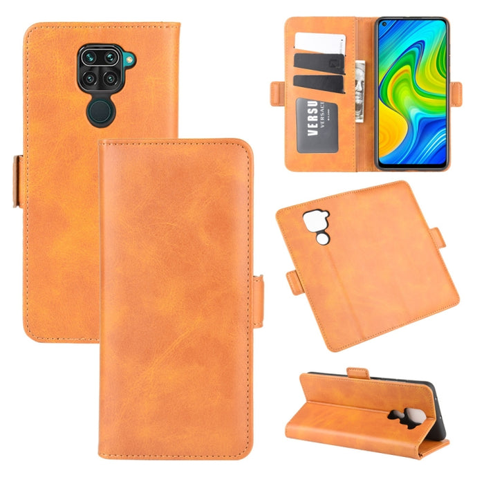 Para Xiaomi Redmi Note 9/10X 4G Funda de cuero con tapa horizontal con hebilla magnética de doble cara con soporte, ranuras para tarjetas y billetera, For Redmi Note 10X 4G, For Xiaomi Redmi Note 10X 4G