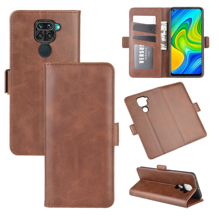 Para Xiaomi Redmi Note 9/10X 4G Funda de cuero con tapa horizontal con hebilla magnética de doble cara con soporte, ranuras para tarjetas y billetera, For Redmi Note 10X 4G, For Xiaomi Redmi Note 10X 4G