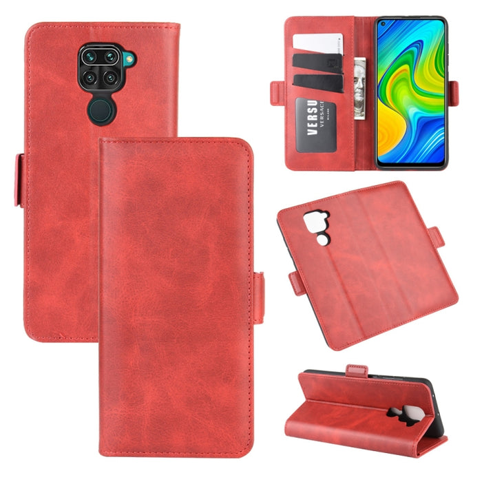 Para Xiaomi Redmi Note 9/10X 4G Funda de cuero con tapa horizontal con hebilla magnética de doble cara con soporte, ranuras para tarjetas y billetera, For Redmi Note 10X 4G, For Xiaomi Redmi Note 10X 4G