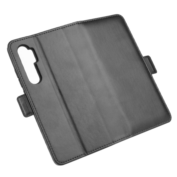 Para Xiaomi Mi Note 10 Lite Funda de cuero con tapa horizontal con hebilla magnética de doble cara con soporte, ranuras para tarjetas y billetera, For Xiaomi Mi Note 10 Lite