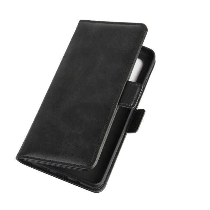 Para Xiaomi Mi Note 10 Lite Funda de cuero con tapa horizontal con hebilla magnética de doble cara con soporte, ranuras para tarjetas y billetera, For Xiaomi Mi Note 10 Lite