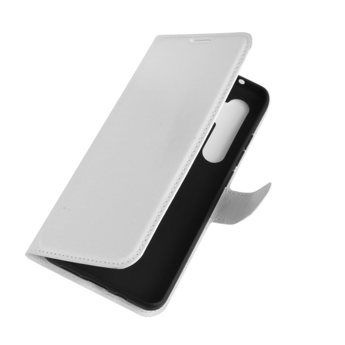 Para Xiaomi Mi Note 10 Lite Litchi Texture Funda protectora con tapa horizontal con soporte y ranuras para tarjetas y billetera, For Xiaomi Mi Note 10 Lite