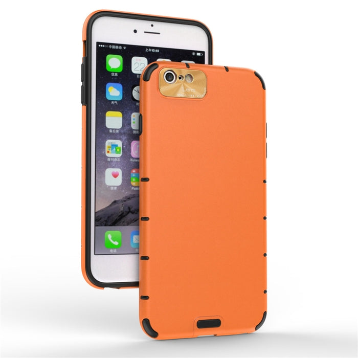 Para iPhone 6 Plus y 6s Plus Grano a prueba de golpes PC + Funda de TPU, For iPhone 6 Plus