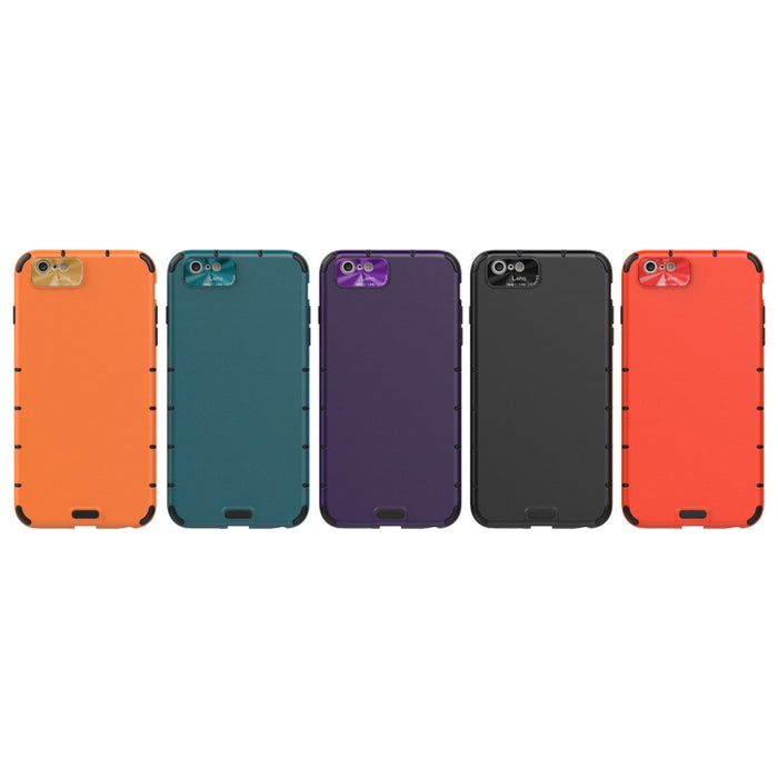 Para iPhone 6 Plus y 6s Plus Grano a prueba de golpes PC + Funda de TPU, For iPhone 6 Plus
