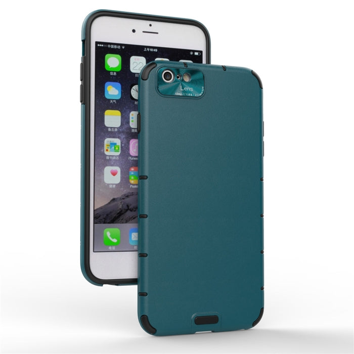 Para iPhone 6 Plus y 6s Plus Grano a prueba de golpes PC + Funda de TPU, For iPhone 6 Plus