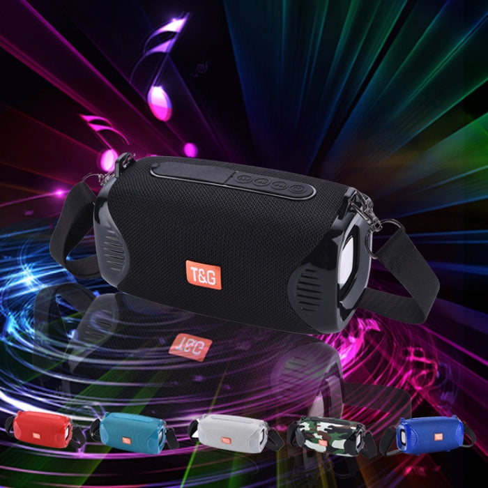 T&G TG532 10W Altavoz inalámbrico Bluetooth impermeable portátil al aire libre Mini caja de columna altavoz con radio FM