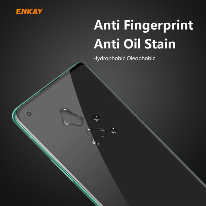 ENKAY Hat-Prince 0.26mm 9H 3D Curvado Calor Doblado Privacidad Anti-espía Pantalla completa Película de vidrio templado, For OnePlus 8 Pro, For OnePlus 8, For Huawei P40 Pro, For Xiaomi Mi 10 / Mi 10 Pro