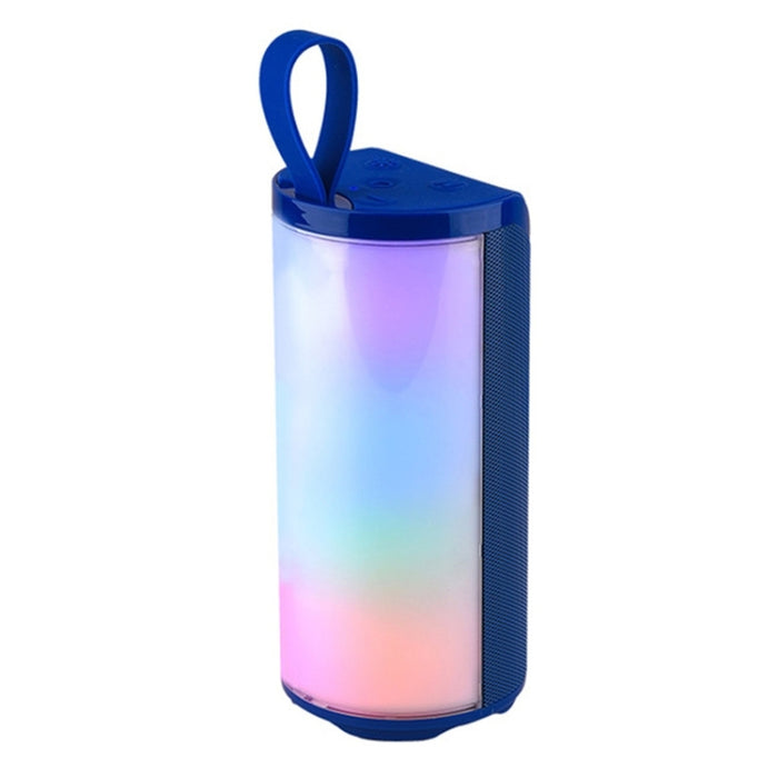 T & G TG169 LED altavoz portátil con Bluetooth Subwoofer impermeable al aire libre 3D estéreo Mini altavoz inalámbrico compatible con tarjeta AUX FM TF