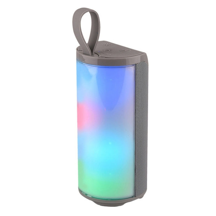 T & G TG169 LED altavoz portátil con Bluetooth Subwoofer impermeable al aire libre 3D estéreo Mini altavoz inalámbrico compatible con tarjeta AUX FM TF