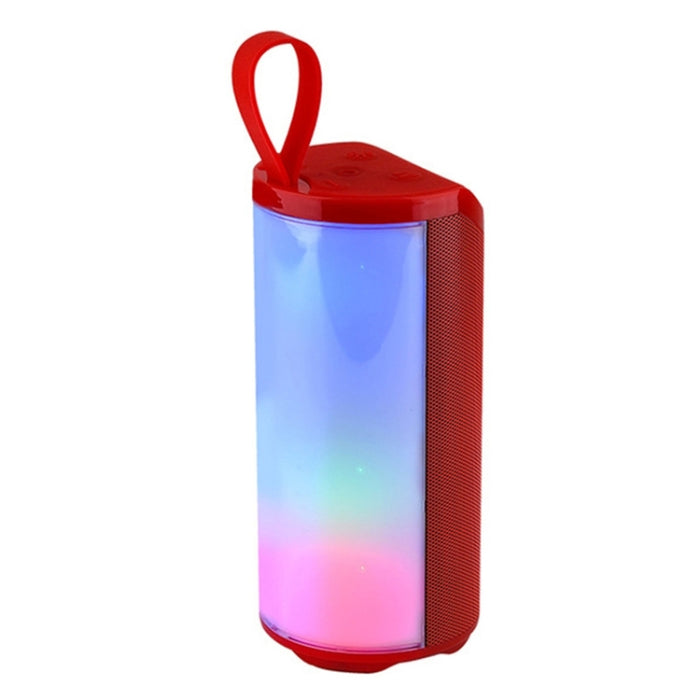 T & G TG169 LED altavoz portátil con Bluetooth Subwoofer impermeable al aire libre 3D estéreo Mini altavoz inalámbrico compatible con tarjeta AUX FM TF