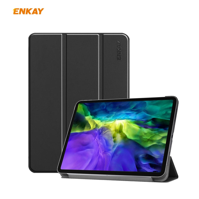 ENKAY ENK-8001 Estuche inteligente de cuero con tapa horizontal con patrón de mezclilla con soporte para iPad Pro 11 (2020), For iPad Pro 11 (2020)