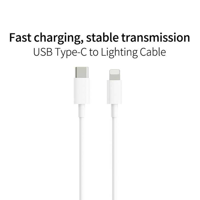 PD 18W USB-C / Type-C a cable de datos de carga de flash de 8 pines para iPhone X / 11 / 11 Pro / 11 Pro Max / XR / SE 2020, 1m, 2m