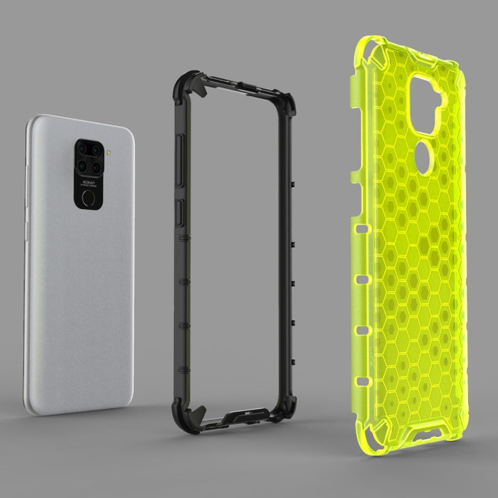 Para Xiaomi Redmi 10X 4G a prueba de golpes Honeycomb PC + TPU Case, For Redmi 10X 4G