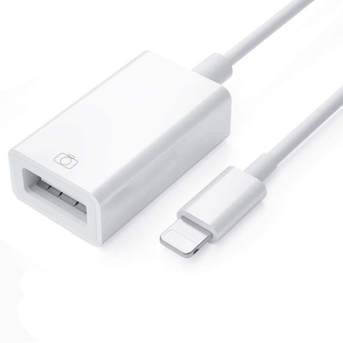FA-STAR ZS-KL21826 Adaptador OTG de 8 pines a USB 3.0, compatible con IOS 13 y superior