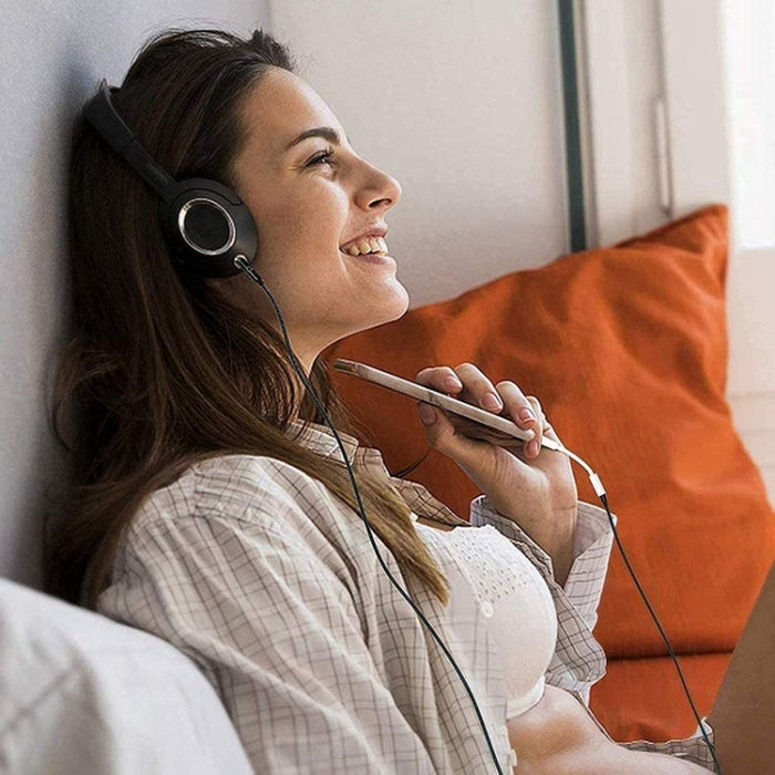 Zs-kl21836 2 PCS Adaptador de audio para auriculares de 8 pines a 3,5 mm, compatible con todos los sistemas iOS