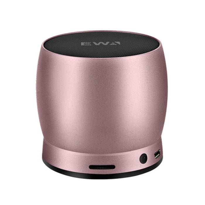 EWA A150 Mini altavoz portátil Bluetooth Inalámbrico Hifi Estéreo Fuerte Bass Music Boom Box Subwoofer de metal, compatible con tarjeta Micro SD y AUX de 3,5 mm