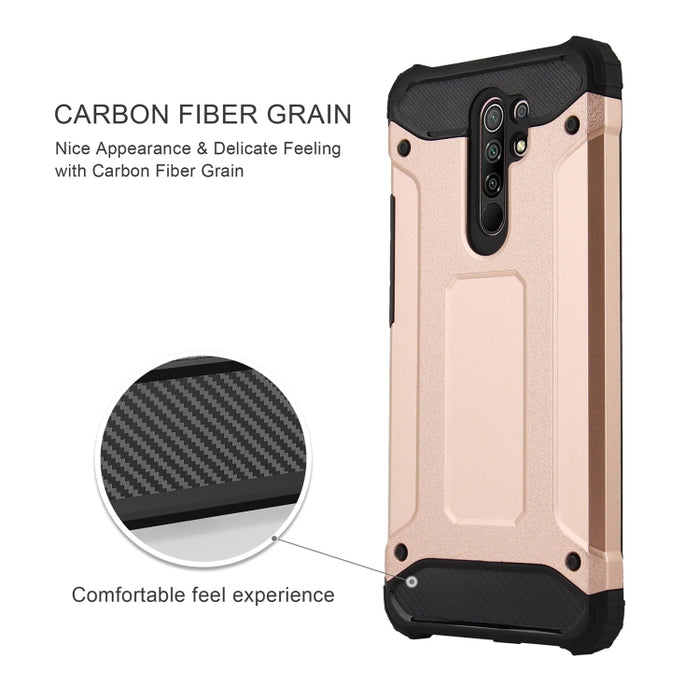 Estuche combinado Magic Armor TPU + PC, For Xiaomi Redmi 9