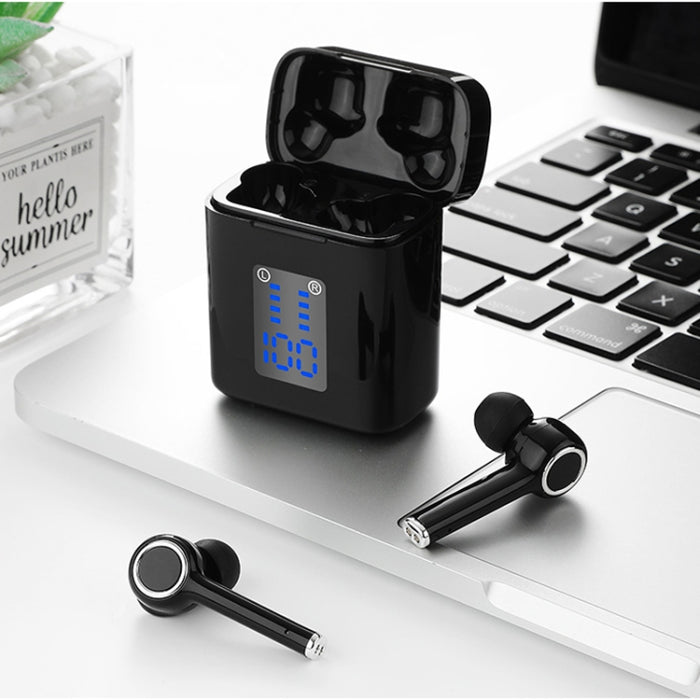 T&G TG905 TWS Auriculares Bluetooth Auriculares deportivos inalámbricos Auriculares estéreo 5D con pantalla LED y caja de carga