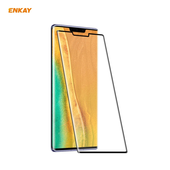 ENKAY Hat-Prince 0.26mm 9H 3D Pegamento completo A prueba de explosiones Pantalla completa Curva Película de vidrio templado doblado por calor, For OnePlus 7 Pro / 7T Pro, For OnePlus 8, For OnePlus 8 Pro, For Xiaomi Note 10 / CC9 Pro                  ...
