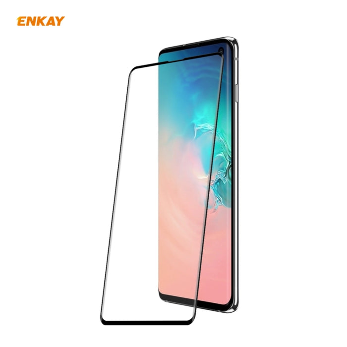 ENKAY Hat-Prince 0.26mm 9H 3D Pegamento completo A prueba de explosiones Pantalla completa Curva Película de vidrio templado doblado por calor, For OnePlus 7 Pro / 7T Pro, For OnePlus 8, For OnePlus 8 Pro, For Xiaomi Note 10 / CC9 Pro                  ...