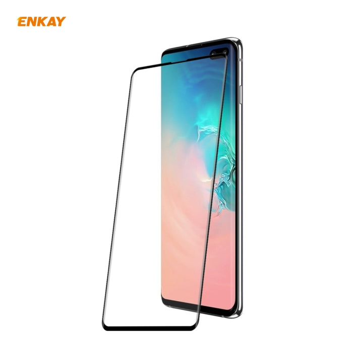 ENKAY Hat-Prince 0.26mm 9H 3D Pegamento completo A prueba de explosiones Pantalla completa Curva Película de vidrio templado doblado por calor, For OnePlus 7 Pro / 7T Pro, For OnePlus 8, For OnePlus 8 Pro, For Xiaomi Note 10 / CC9 Pro                  ...