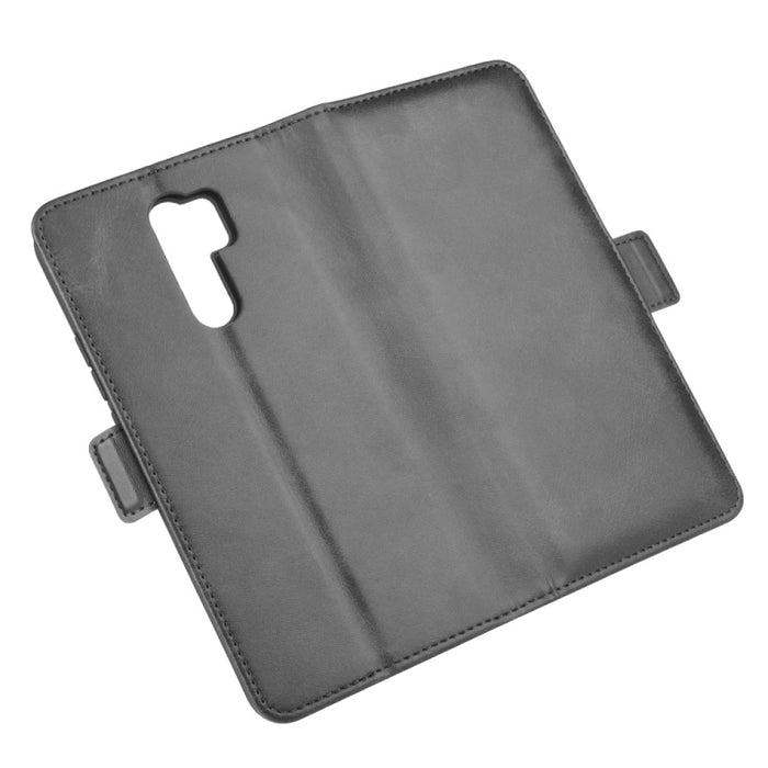 Para Xiaomi Redmi 9 Estuche de cuero con tapa horizontal con hebilla magnética de doble cara con soporte y ranuras para tarjetas y billetera, For Xiaomi Redmi 9