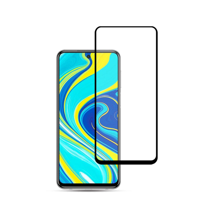 mocolo 0.33mm 9H 3D Película de vidrio templado de pantalla completa curvada con pegamento completo, For Xiaomi Mi 10 lite 5G, For Redmi K30 Pro, For Redmi Note 9, For Xiaomi Redmi Note 9s/9 Pro
